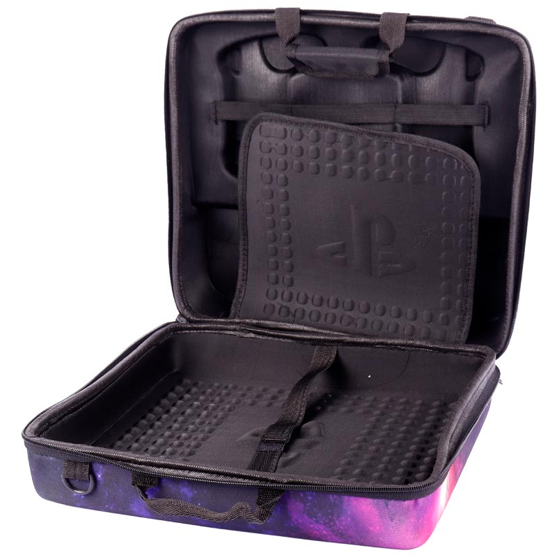 کیف کنسول بازی PS4 طرح لوگو Play Station کهکشانی