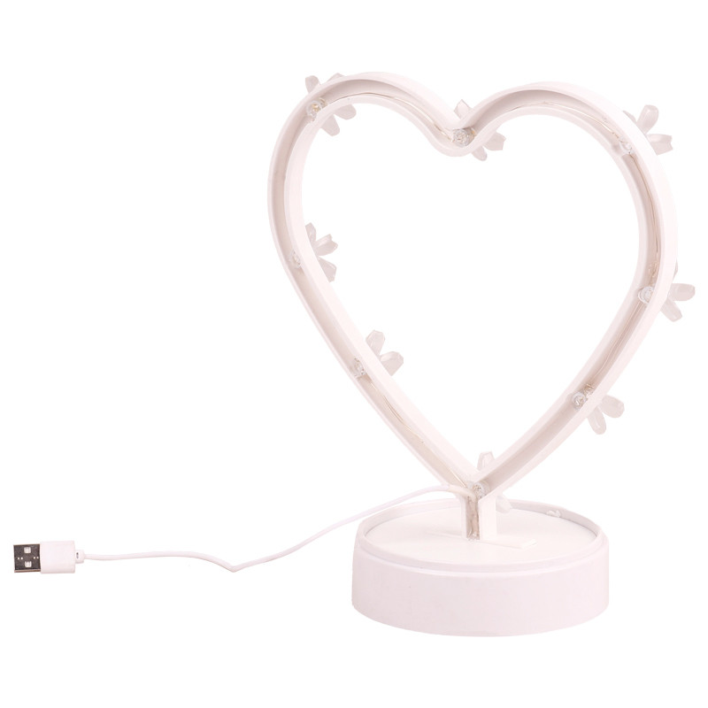چراغ خواب USB طرح شکوفه بنفش