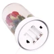 چراغ خواب USB طرح گل قرمز