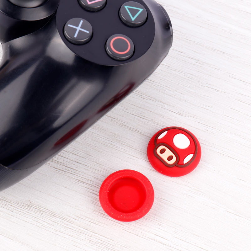روکش آنالوگ دسته بازی Play Station/XBOX طرح قارچ قرمز