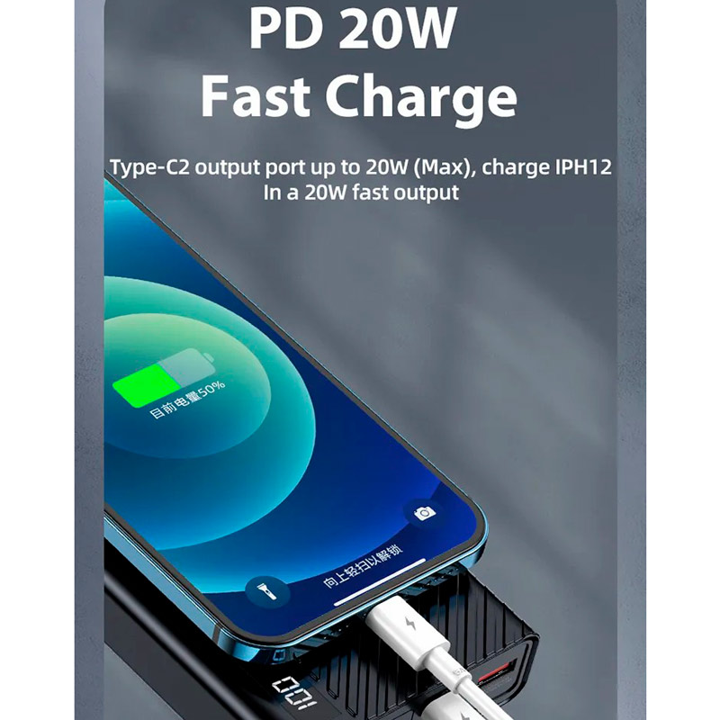 پاور بانک فست شارژ 22500 ریمکس Remax RPP-272 QC PD 65W