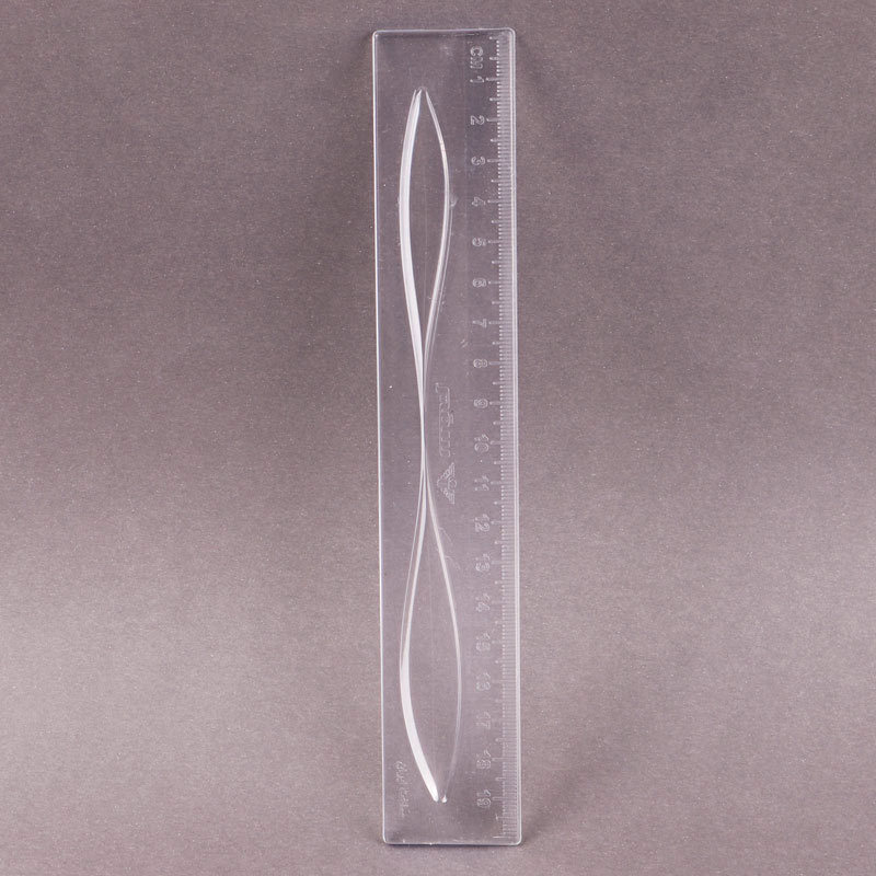 خط کش پلاستیکی سفیر Safir 20cm