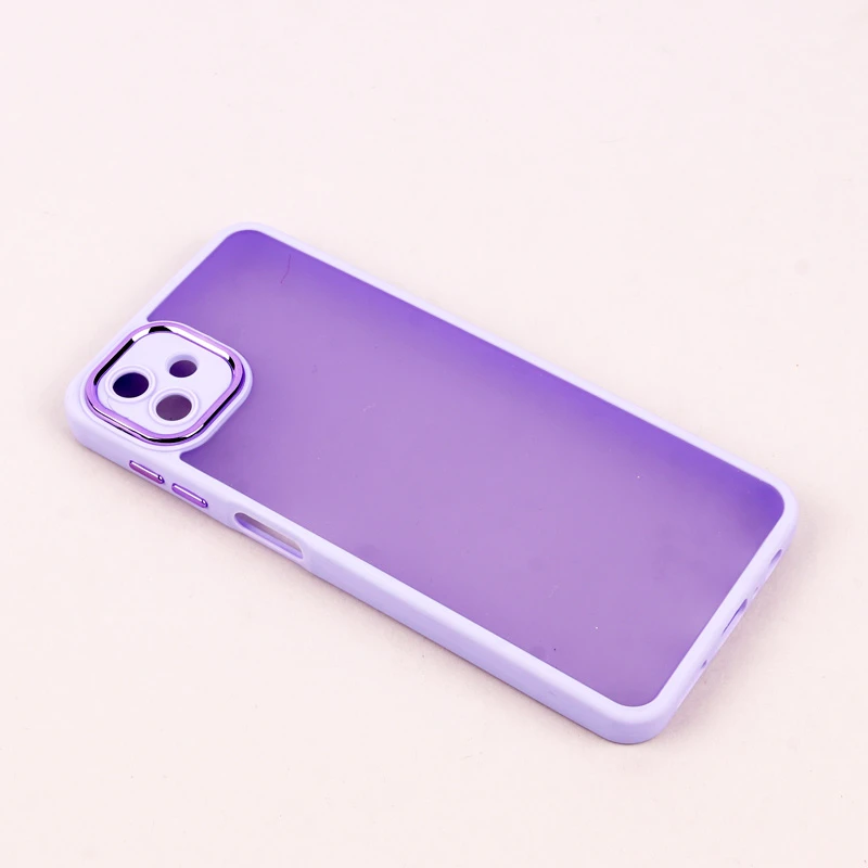 قاب PC سامسونگ Galaxy A04 متال ایرون پشت مات محافظ لنزدار