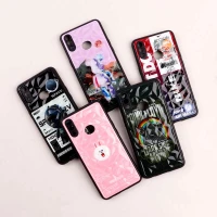 قاب طرحدار پشت برجسته محافظ لنزدار Samsung Galaxy A10s