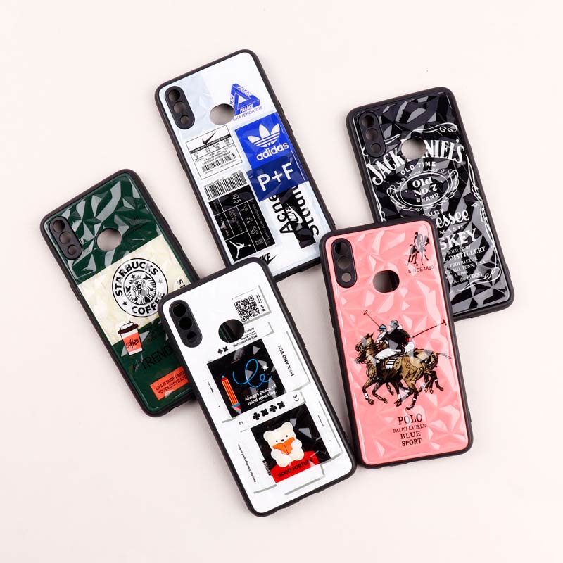 قاب طرحدار پشت برجسته محافظ لنزدار Samsung Galaxy A10s