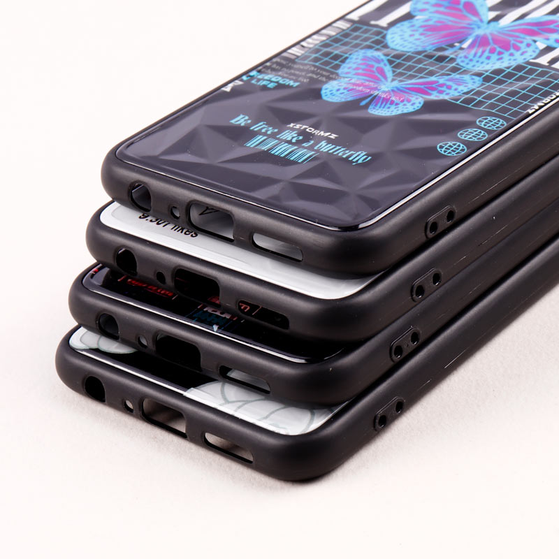 قاب طرحدار پشت برجسته محافظ لنزدار Samsung Galaxy A10s