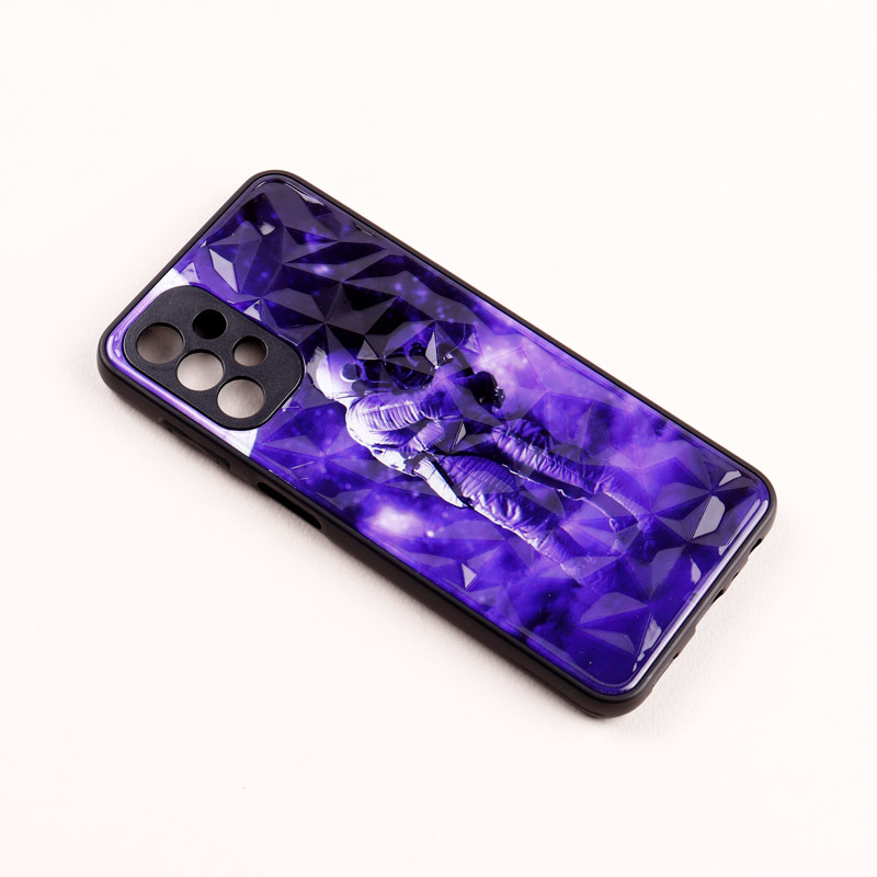 قاب طرحدار پشت برجسته محافظ لنزدار Samsung Galaxy A13 4G