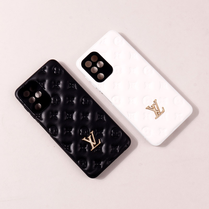 قاب پافر چرمی LV محافظ لنزدار Samsung Galaxy A22 4G
