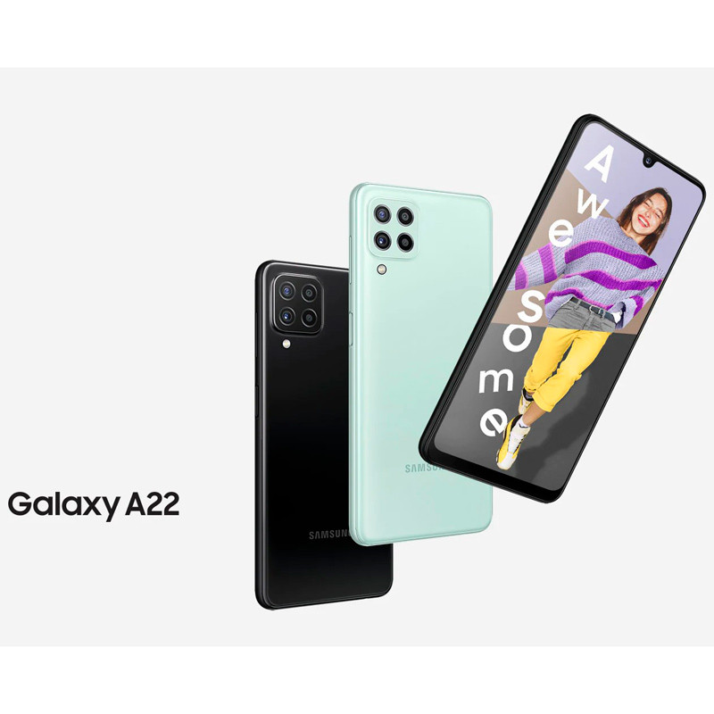 گوشی موبایل سامسونگ Samsung Galaxy A22 Dual Sim ظرفیت 64 گیگابایت و رم 4 گیگابایت