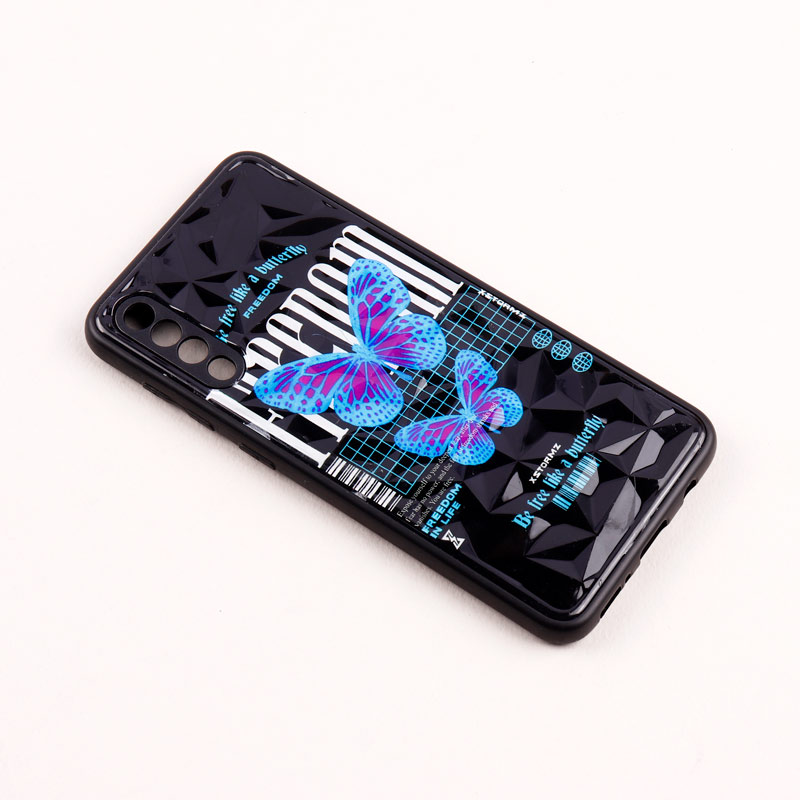 قاب طرحدار پشت برجسته محافظ لنزدار Samsung Galaxy A50
