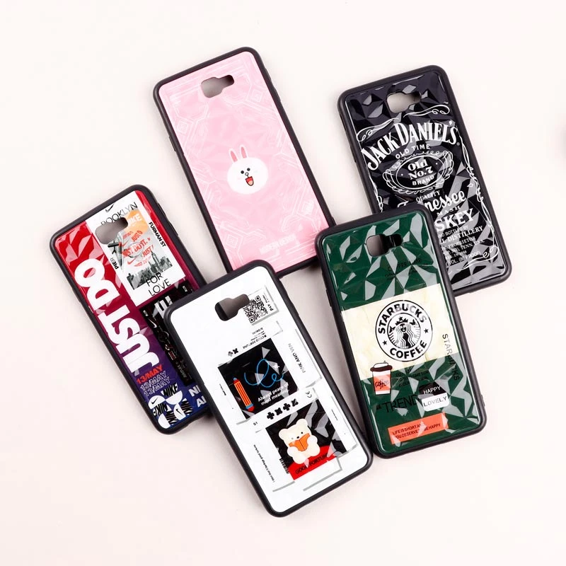 قاب طرحدار پشت برجسته Samsung Galaxy J7 Prime
