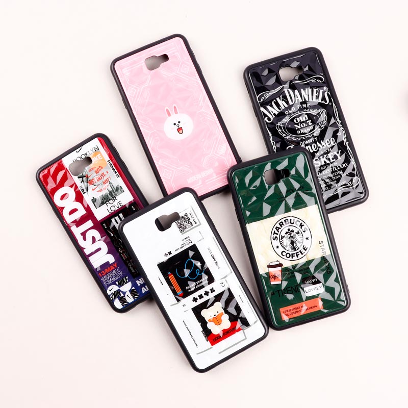 قاب طرحدار پشت برجسته Samsung Galaxy J7 Prime