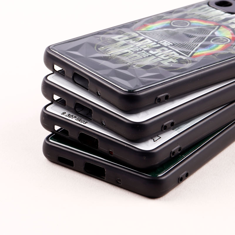 قاب طرحدار پشت برجسته محافظ لنزدار Samsung Galaxy S20 FE