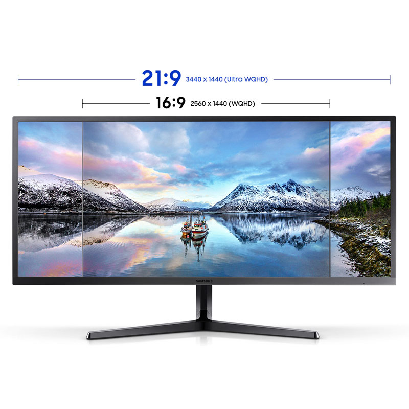 مانیتور سامسونگ LS34J550WQ Ultra سایز 34.1 اینچ