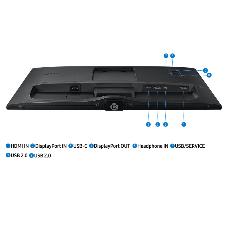 مانیتور سامسونگ ViewFinity LS24A600 سایز 24 اینچ