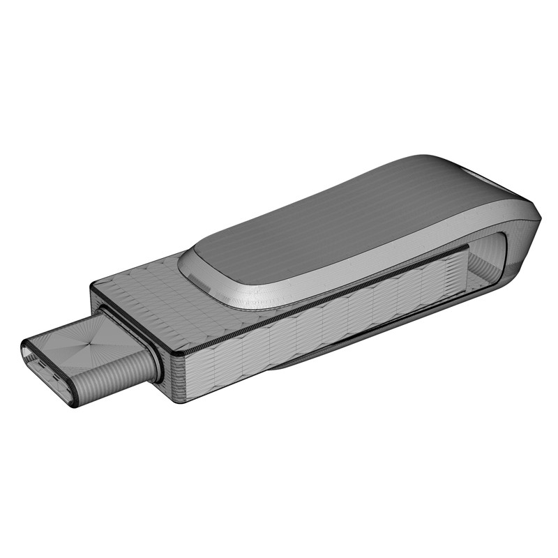فلش 256 گیگ سن دیسک SanDisk Dual Drive Luxe OTG Type-C USB3.1