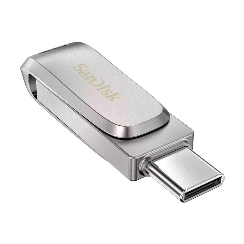 فلش 256 گیگ سن دیسک SanDisk Dual Drive Luxe OTG Type-C USB3.1