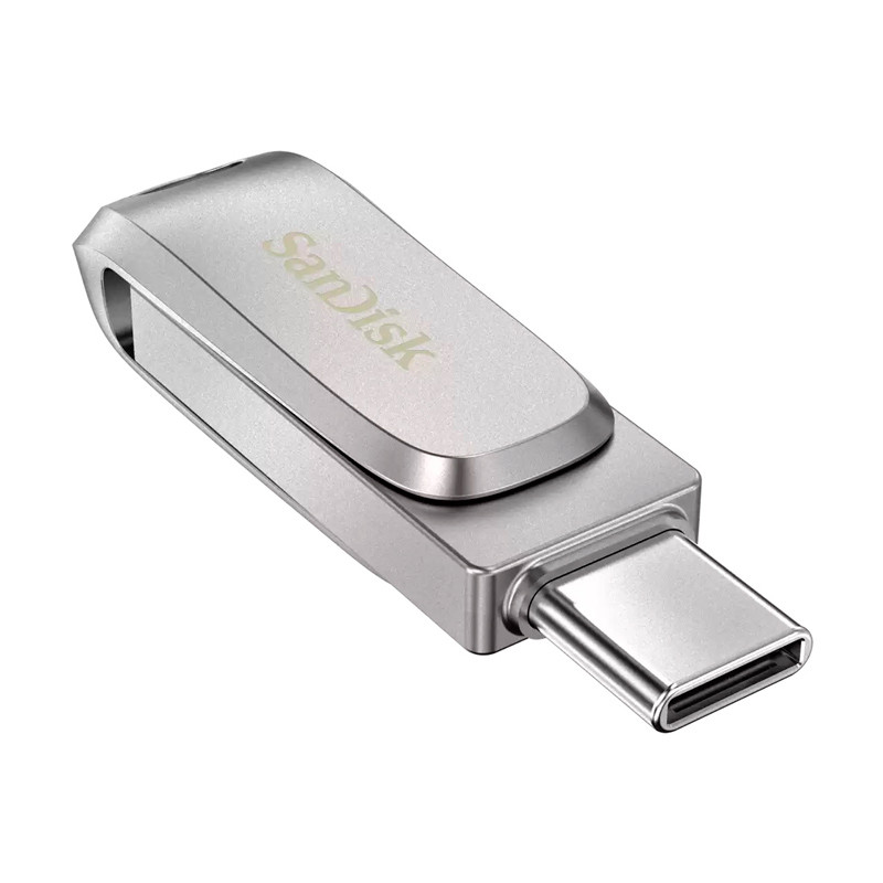 فلش 256 گیگ سن دیسک SanDisk Dual Drive Luxe OTG Type-C USB3.1