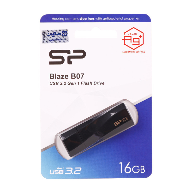 فلش 16 گیگ سیلیکون پاور Silicon Power Blaze B07 USB3.2