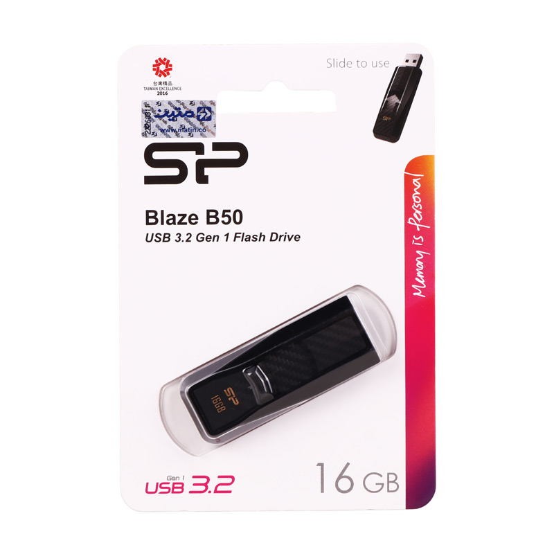 فلش 16 گیگ سیلیکون پاور Silicon Power Blaze B50 USB3.2