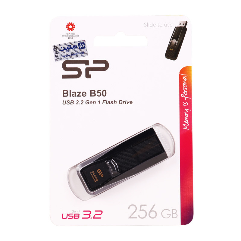 فلش 256 گیگ سیلیکون پاور Silicon Power Blaze B50 USB3.2