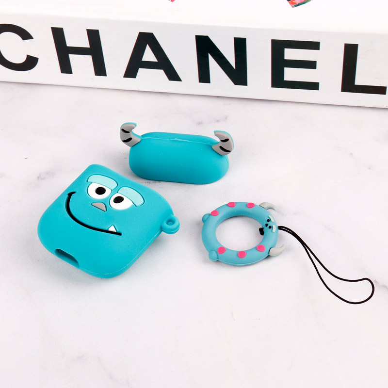 محافظ  AirPods 1 / 2 سیلیکونی سالیوان تک دندان