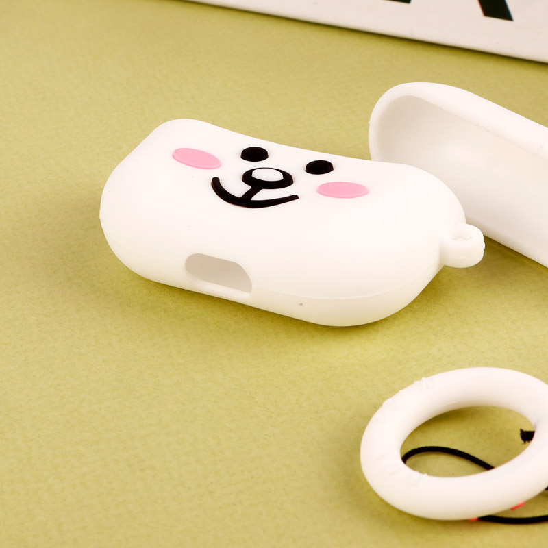 محافظ AirPods Pro سیلیکونی عروسکی خرگوش سفید
