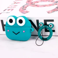 محافظ AirPods Pro سیلیکونی عروسکی قورباغه سبز