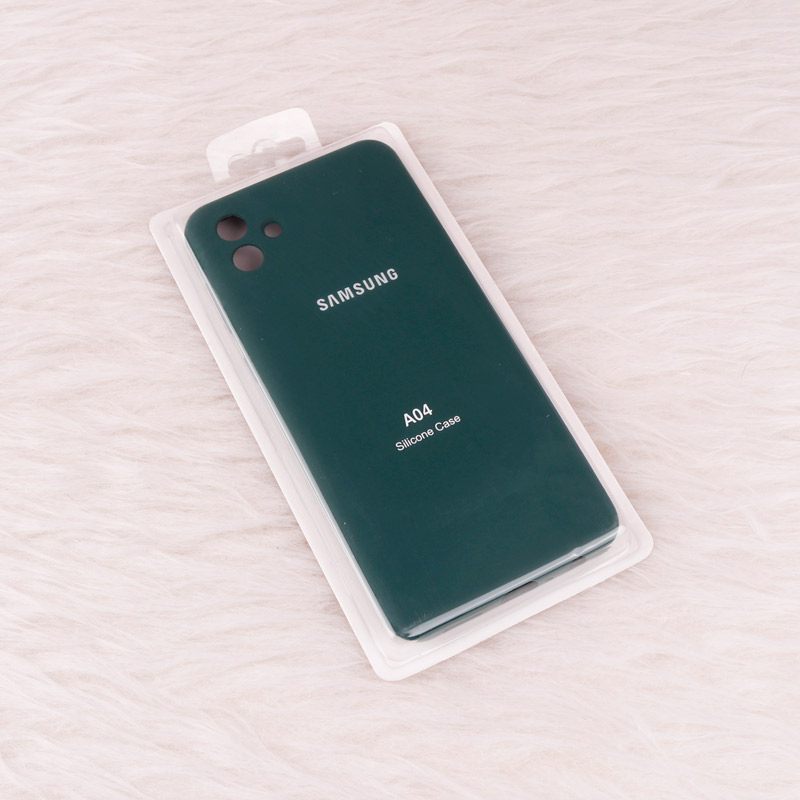 قاب سیلیکونی اصلی زیربسته سامسونگ Galaxy A04 محافظ لنزدار