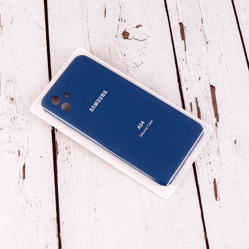 قاب سیلیکونی اصلی زیربسته سامسونگ Galaxy A04 محافظ لنزدار