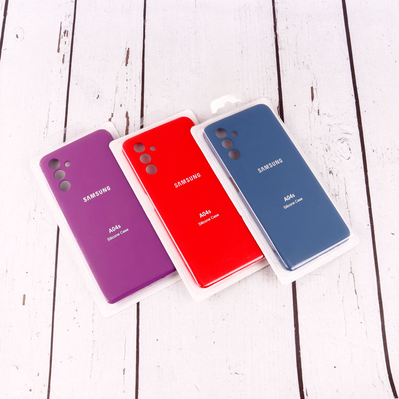 قاب سیلیکونی اصلی زیربسته سامسونگ Galaxy A13 5G / A04s محافظ لنزدار