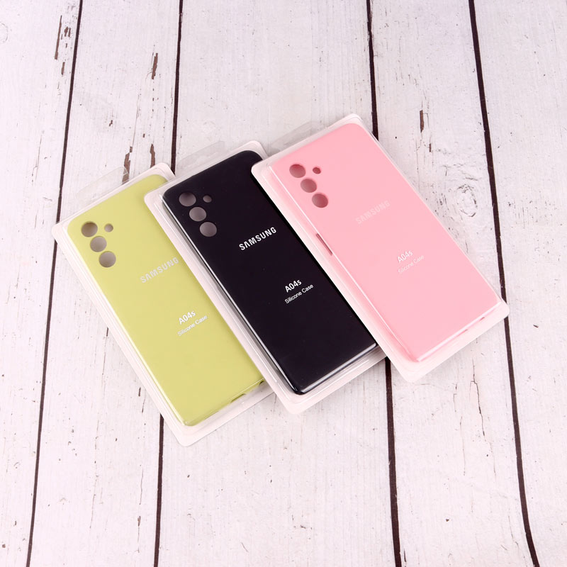 قاب سیلیکونی اصلی زیربسته سامسونگ Galaxy A13 5G / A04s محافظ لنزدار