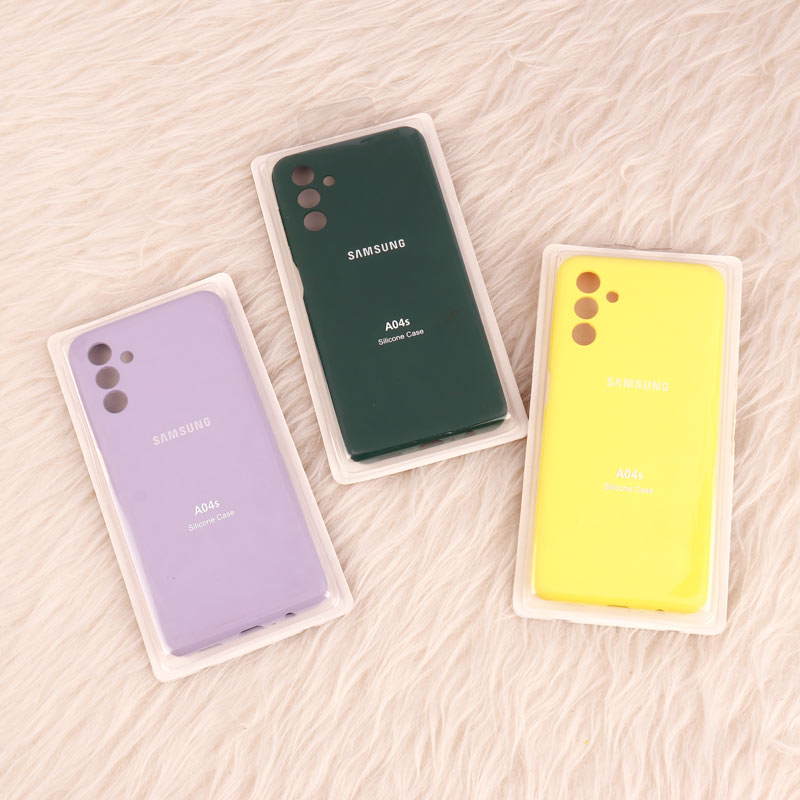 قاب سیلیکونی اصلی زیربسته سامسونگ Galaxy A13 5G / A04s محافظ لنزدار