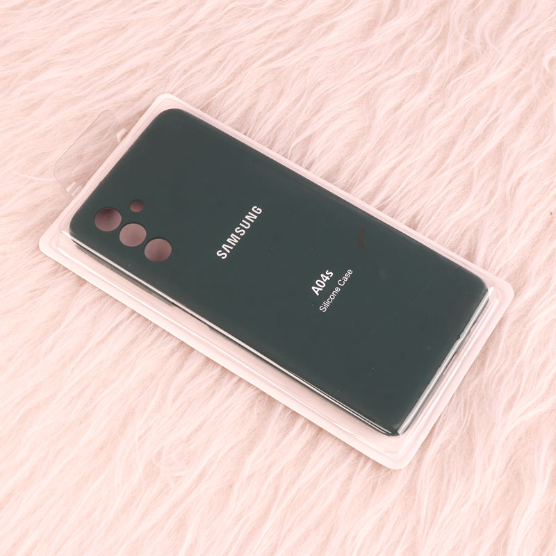 قاب سیلیکونی اصلی زیربسته سامسونگ Galaxy A13 5G / A04s محافظ لنزدار