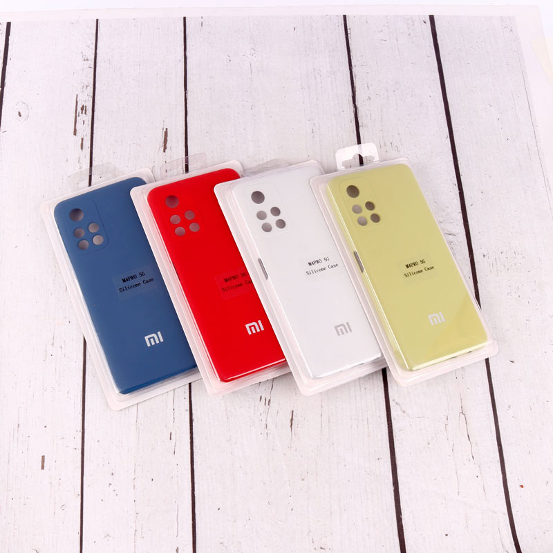 قاب سیلیکونی اصلی زیربسته شیائومی Poco M4 Pro 5G محافظ لنزدار