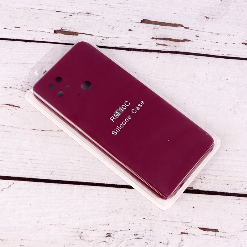 قاب سیلیکونی اصلی زیربسته شیائومی Redmi 10C محافظ لنزدار