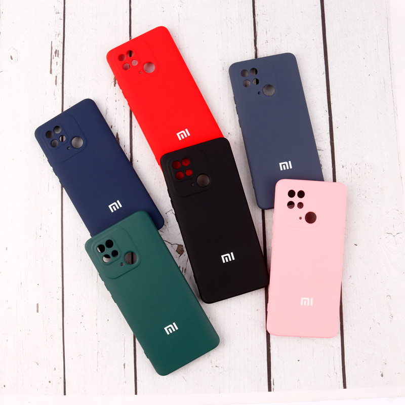 قاب سیلیکونی Highcopy زیربسته شیائومی Redmi 10C محافظ لنزدار