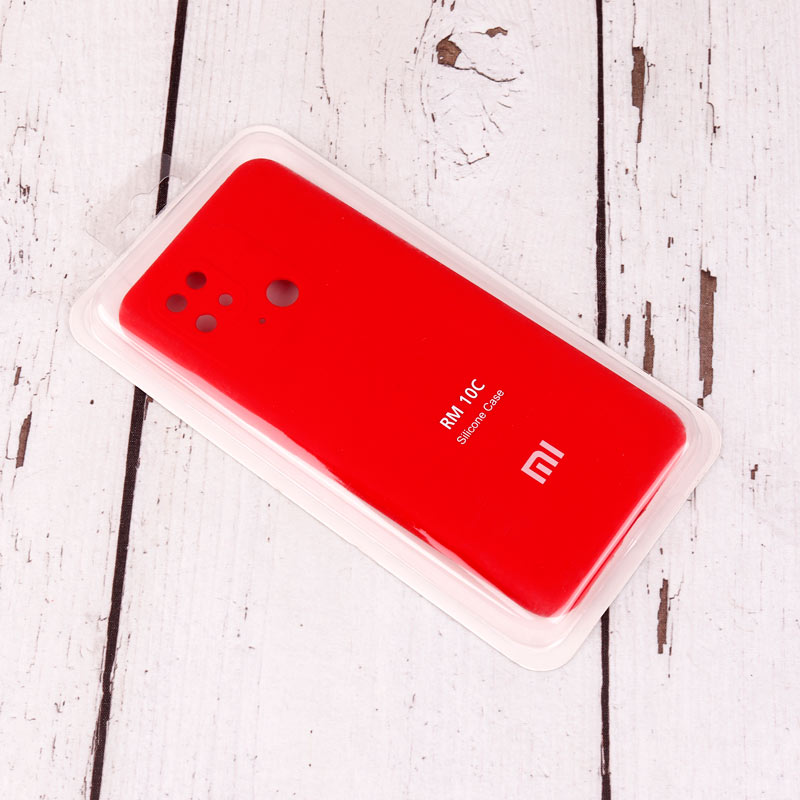 قاب سیلیکونی اصلی زیربسته شیائومی Redmi 10C محافظ لنزدار