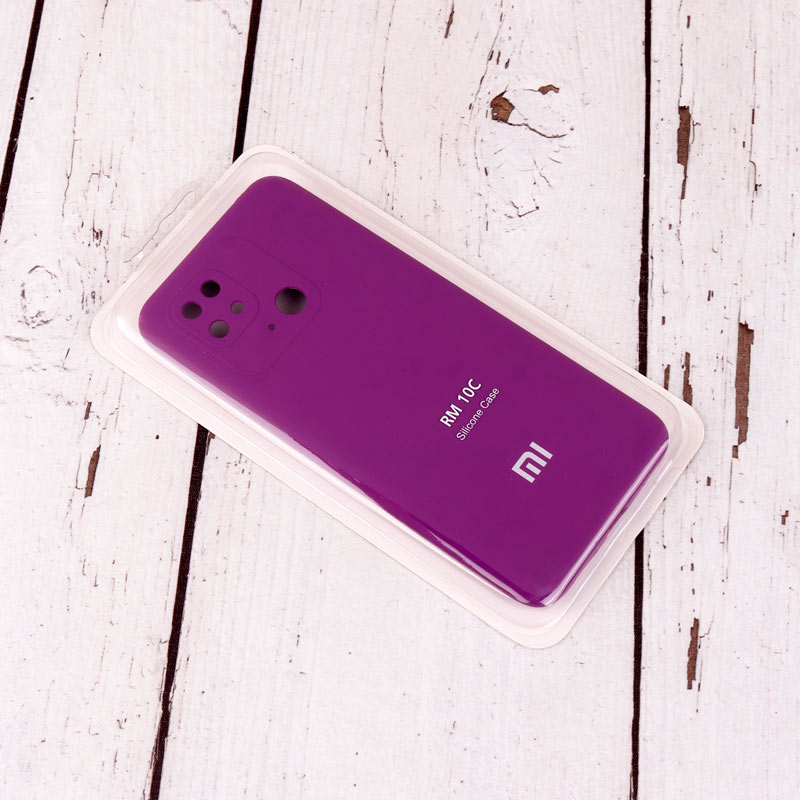 قاب سیلیکونی اصلی زیربسته شیائومی Redmi 10C محافظ لنزدار