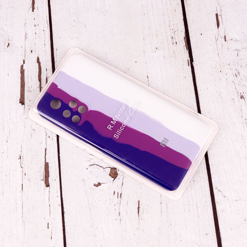 قاب سیلیکونی اورجینال رنگین کمانی محافظ لنزدار Xiaomi Redmi Note 11 5G (China)