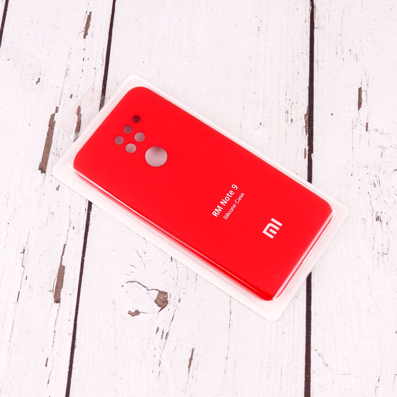 قاب سیلیکونی اصلی زیربسته شیائومی Redmi Note 9 محافظ لنزدار