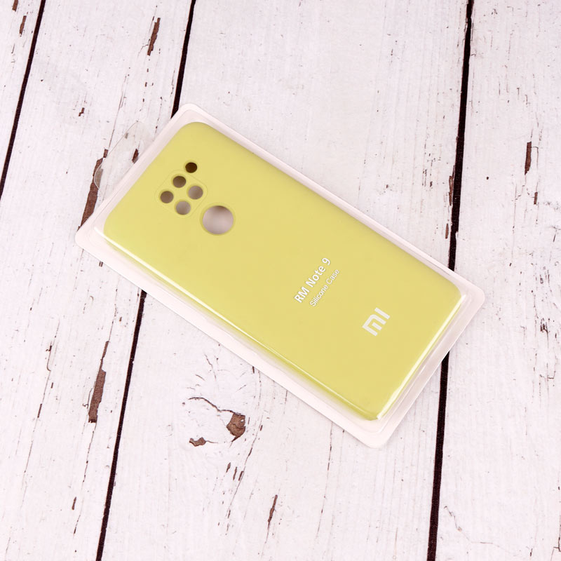 قاب سیلیکونی اصلی زیربسته شیائومی Redmi Note 9 محافظ لنزدار