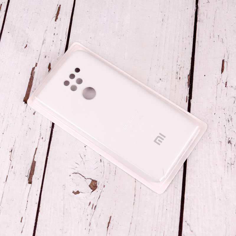 قاب سیلیکونی اصلی زیربسته شیائومی Redmi Note 9 محافظ لنزدار
