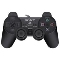 دسته بازی تک شوکدار Sony PS2 قیری مشکی