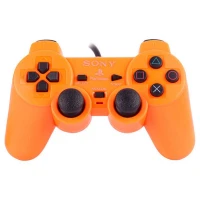 دسته بازی تک شوکدار Sony PS2 قیری نارنجی