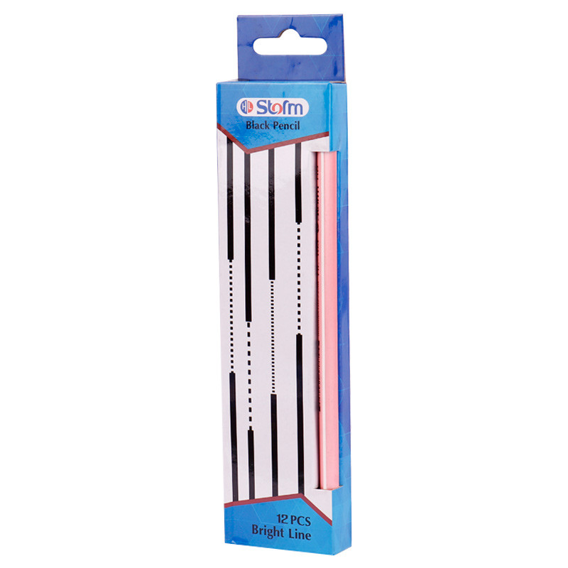 مداد مشکی استورم Storm Br-Line HL-103 بسته 12 عددی