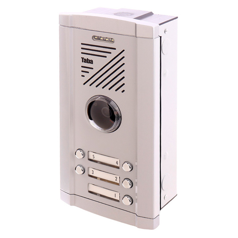 پنل آیفون تصویری تابا الکترونیک 5 واحدی TVP-1820
