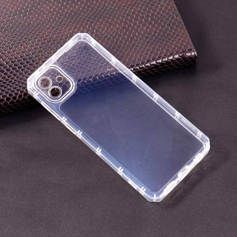قاب ژله ای بی رنگ سامسونگ Galaxy A04 محافظ لنزدار