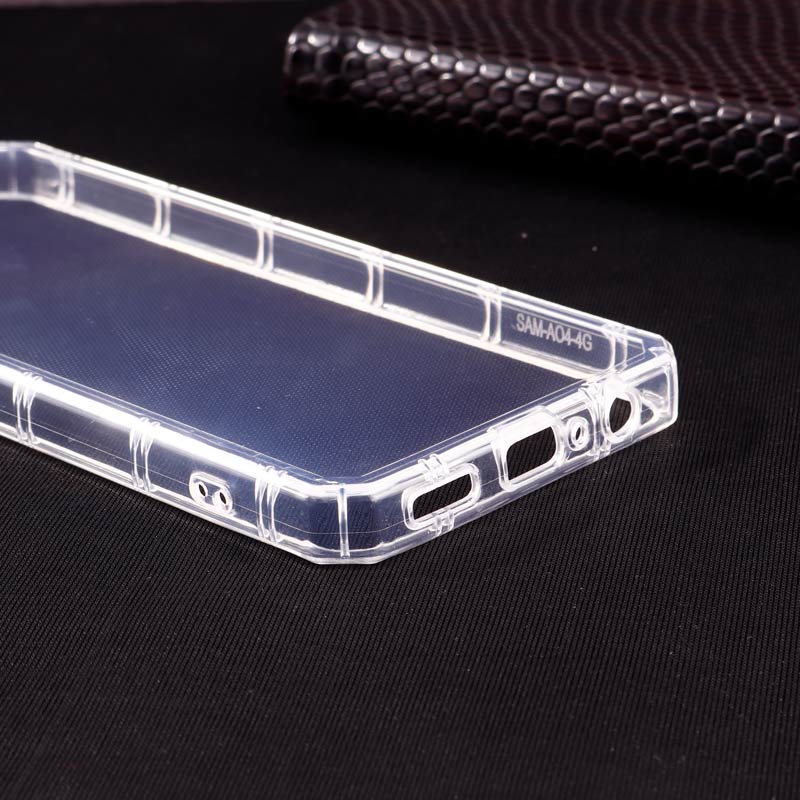 قاب ژله ای بی رنگ سامسونگ Galaxy A04 محافظ لنزدار