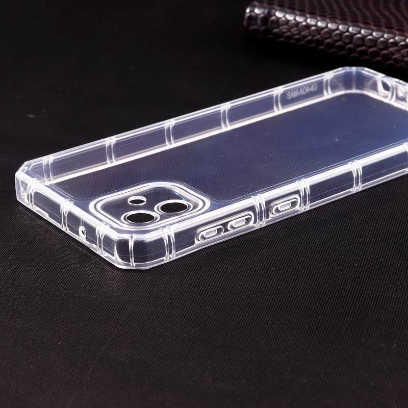 قاب ژله ای بی رنگ سامسونگ Galaxy A04 محافظ لنزدار